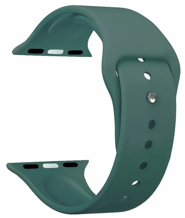 Ремешок Deppa Band Silicone для Apple Watch 38/40 mm, силиконовый, зеленый