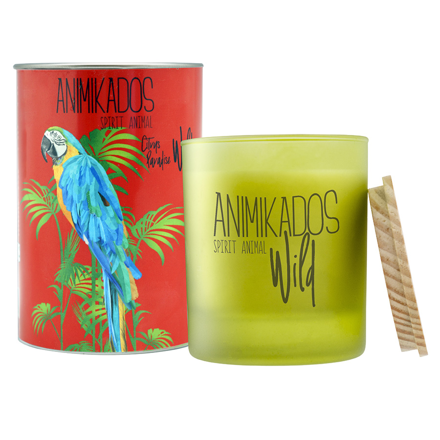 

Свеча ароматическая Wild Parrot, Цитрусовый, 40 ч