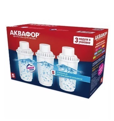 

Сменная кассета Аквафор В-100-5, набор 3 шт.
