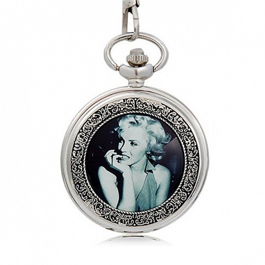 Купить Карманные часы с изображением Мерилин Монро