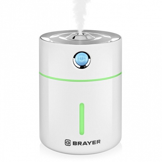 Купить Увлажнитель воздуха настольный Brayer BR4911, 350 мл, USB питание, динамическая подсветка 7 цветов