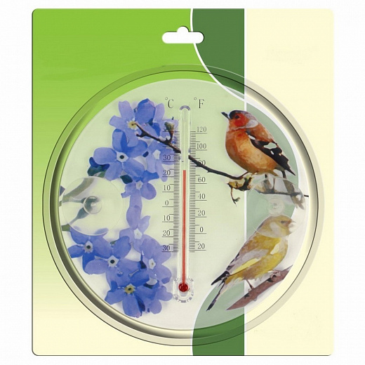 Купить Термометр оконный на стекло - Spring Flowers