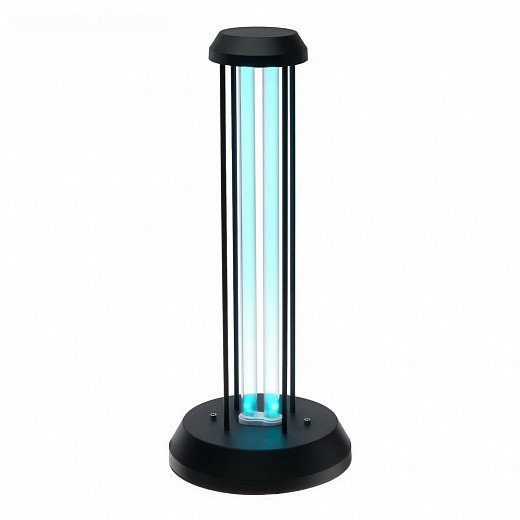 Купить Светильник ультрафиолетовый бактерицидный Uniel, 36 Вт, озонирование, 185 нм., до 40 кв м, черный