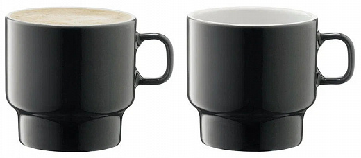 Купить Набор чашек для кофе Utility, 280 мл, серый, 2 шт.