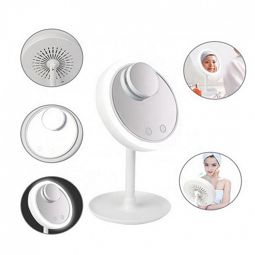 Купить Зеркало Beauty Breeze Mirror с подсветкой и встроенным вентилятором