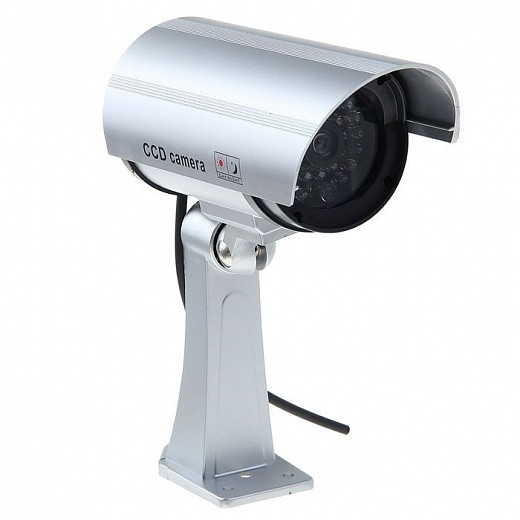 Купить Муляж видеокамеры LuazON VM-2, со светодиодным индикатором, серый