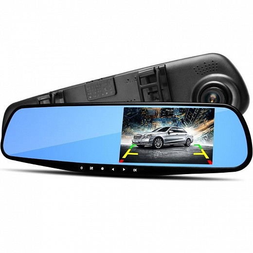 Купить Зеркало видеорегистратор с камерой заднего вида Vehicle Blackbox DVR Full HD
