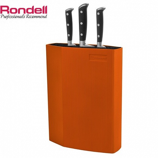Купить Универсальная пластиковая подставка для ножей Rondell RD-470