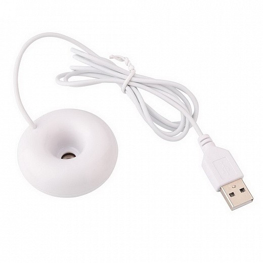 Купить Увлажнитель воздуха от USB - Пончик, белый