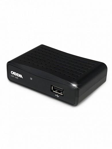 Купить Цифровой ресивер Cadena CDT-100 (Эфирный, DVB-T2, HD) | Мелеон