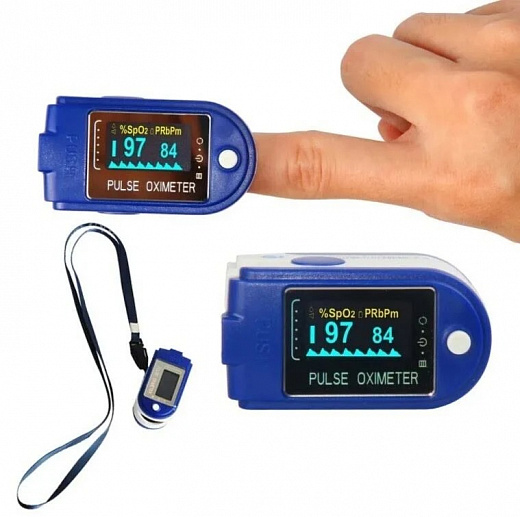 Купить Пульсоксиметр Fingertip Pulse Oximeter