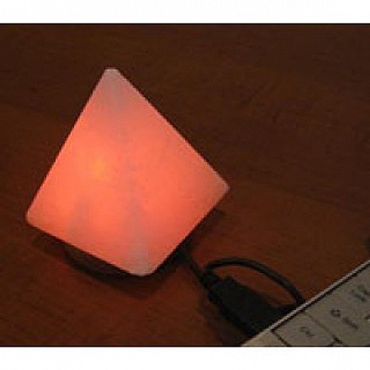 Купить Солевая USB лампа Wonder Life - Пирамида