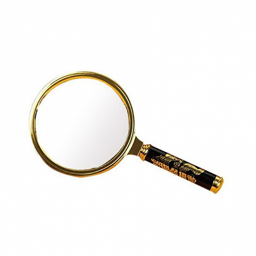 Купить Лупа Magnifier-2673 цвет-золото диаметр 60мм