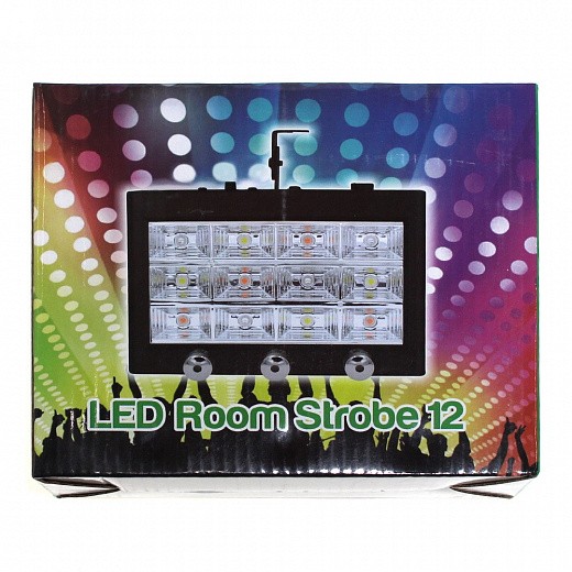 Купить Стробоскоп цветомузыка Led Room Strobe 12