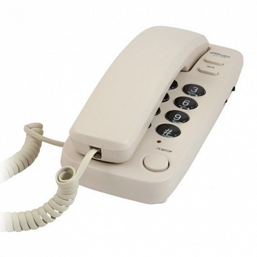Купить Телефон проводной RITMIX RT-100 ivory