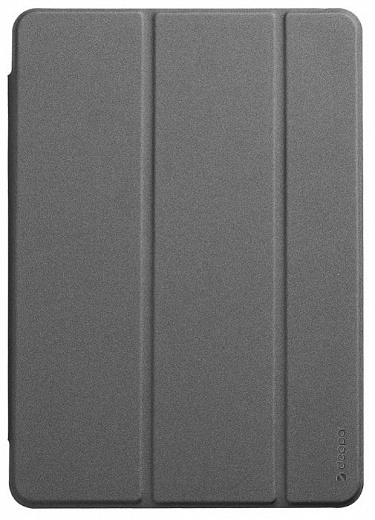 Купить Чехол-подставка Deppa Wallet Onzo Basic для Apple iPad 10.2 2019, серый