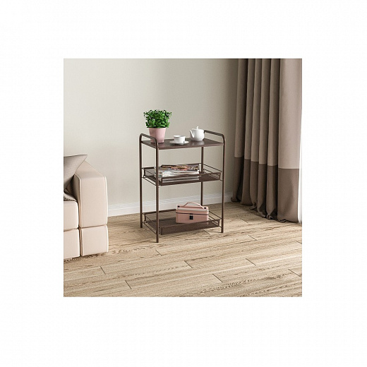 Купить Этажерка Ладья 33С Э557 М (LADYA 33C storage rack) Медный антик