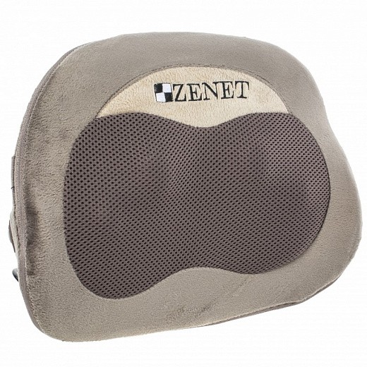 Купить Массажная подушка ZENET ZET-725 коричневый