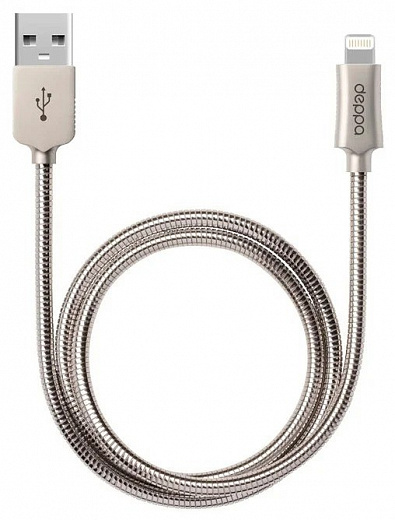 Купить Кабель Deppa Steel USB - Apple Lightning