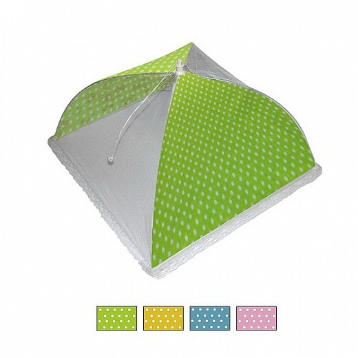 Купить Защитный зонт для продуктов - Горох, 32*32*20 см, цвет микс