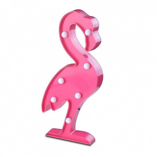 Купить Пластмассовый светильник - Фламинго