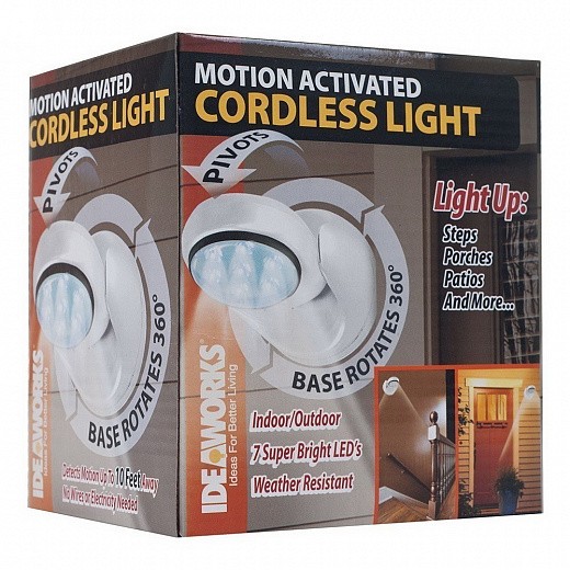 Купить Беспроводной светильник с датчиком движения Cordless Motion Light