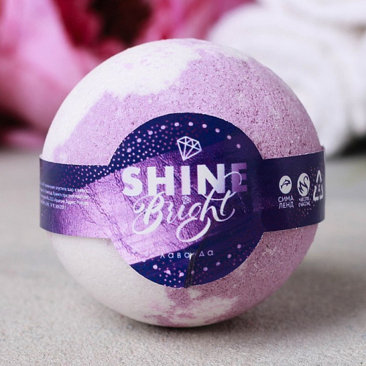 Купить Бурлящий шар -Shine Bright, 130 г