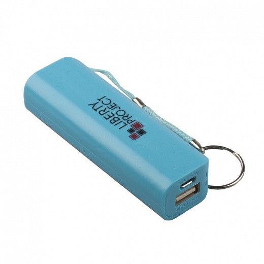 Купить Внешний АКБ «LP» 2500 мАч Li-ion USB выход 1А (синий)
