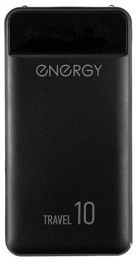 Купить Внешний аккумулятор Energy Power Bank 10000 Travel черный103574