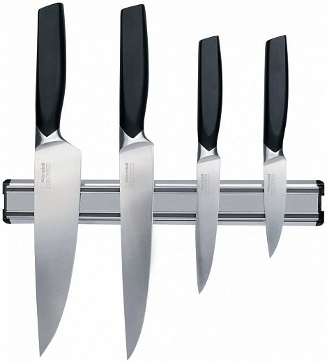 Купить 1159 Набор ножей на магнитном держателе Estoc Rondell (BK)