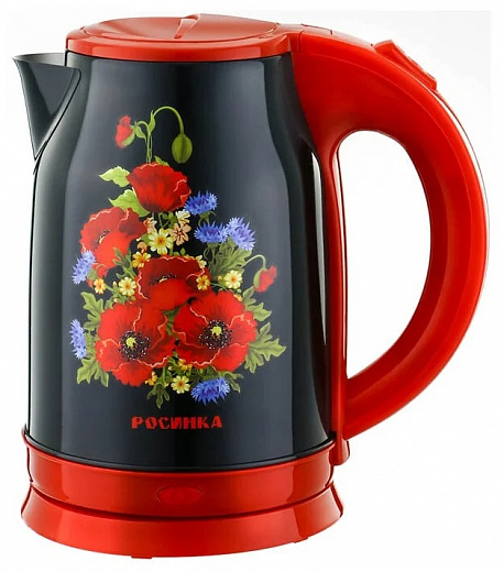 Купить Чайник Росинка РОС-1013, красный 2200 Вт 1,8 л