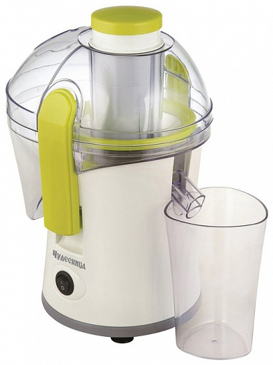 Купить Соковыжималка Чудесница ЭС-213, белый/зеленый | Мелеон