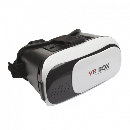 Купить Очки виртуальной реальности VR Case II (черные с белым/коробка)