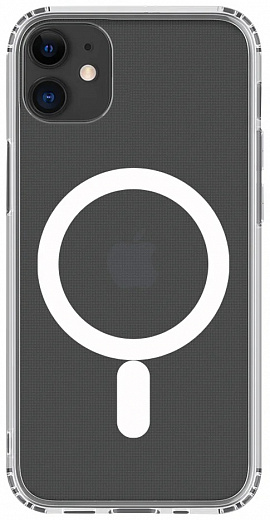 Купить Чехол Gel Pro Magsafe для Apple iPhone 11, прозрачный, картон, Deppa