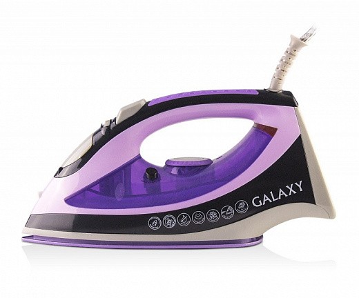 Купить Утюг Galaxy GL 6110, 2200 Вт, керамическое покрытие подошвы