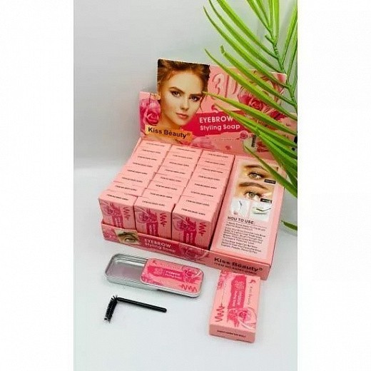 Купить Стайлинг-мыло для бровей Kiss Beauty 3D Eyebrow Styling Soap