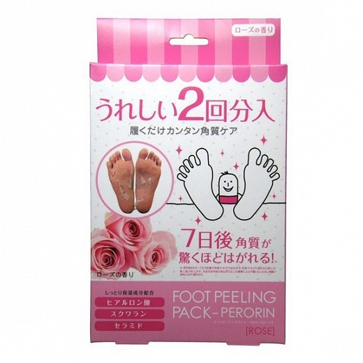 Купить Японские педикюрные носочки Sosu, аромат розы
