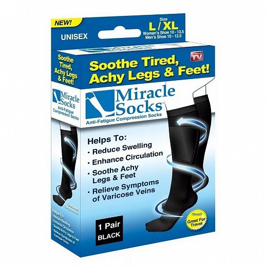 Купить Гольфы компрессионные Miracle socks