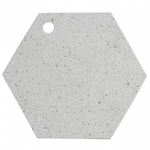 Купить Доска сервировочная из камня Elements Hexagonal 30 см