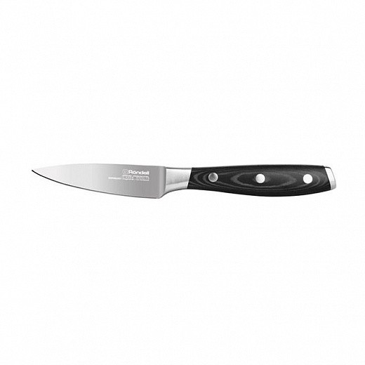 Купить Нож для овощей Rondell Falkata, лезвие 9 см, черный / серебристый