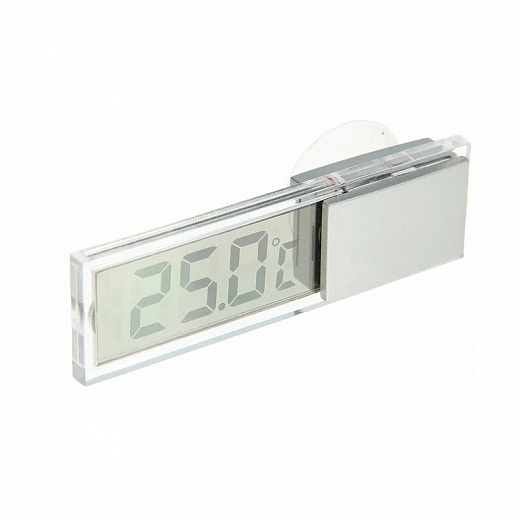 Купить Термометр LuazON LTR-17, электронный, на присоске, прозрачный
