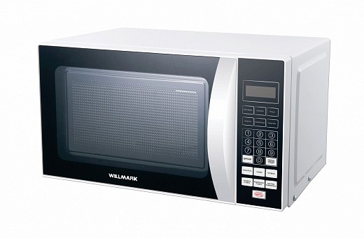 Купить Микроволновая печь WILLMARK WMO-235DH (20л, 700Вт, электронная ПУ, кнопка д/открыв. дверцы, белая)