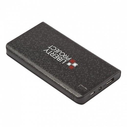 Купить Внешний АКБ «LP» 8000 мАч Li-Pol USB выход 2,1А «Squares Series» (черный)