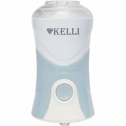 Купить Кофемолка Kelli KL-5065, белый/голубой
