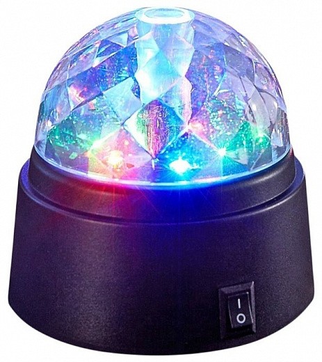 Купить VEGAS Шар Диско, 6 разноцветных LED ламп, 9*9 см, 3*АА