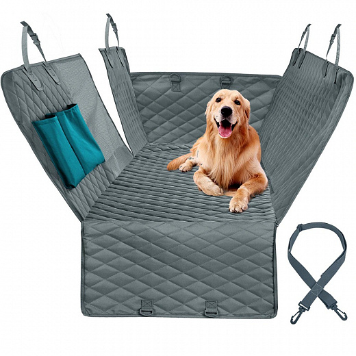 Купить Автогамак для собак для перевозки собак с карманами и боковой защитой
