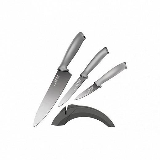 Купить Набор ножей с точилкой 3 пр. Rondell Kroner 459RD RD-459