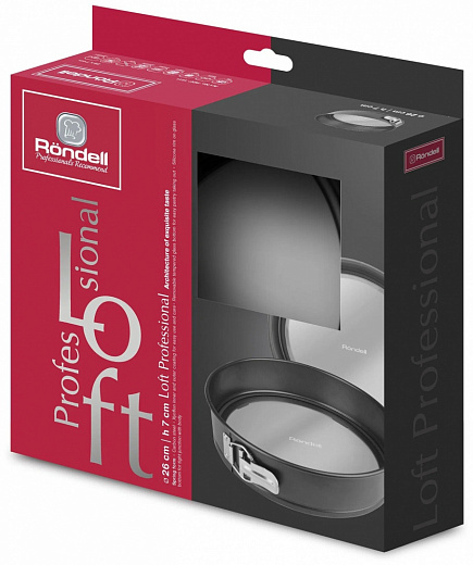 Купить Форма круглая со съемным дном 26x7 см Loft Professional Rondell ...