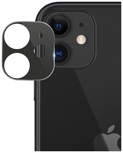 Купить Защитное стекло Deppa Camera Glass для камеры Apple iPhone 11, серый космос