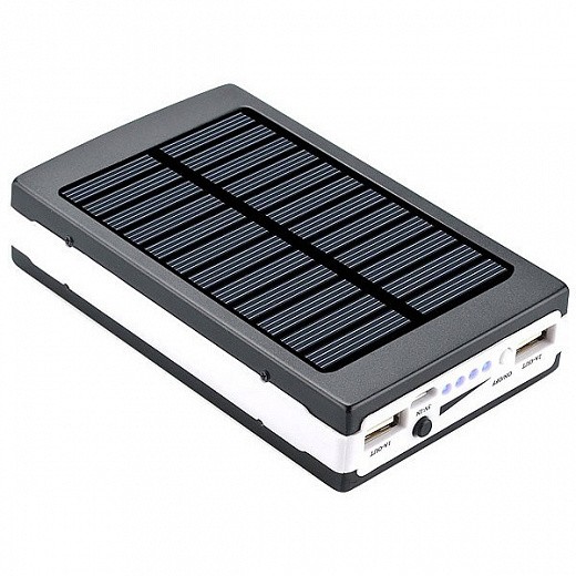 Купить Solar Power Bank 20000 mAh - аккумулятор на солнечной батарее